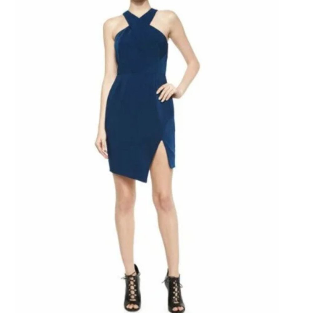 Keepsake the Label Like New Navy Blue Dress Size Extra Small (XS)